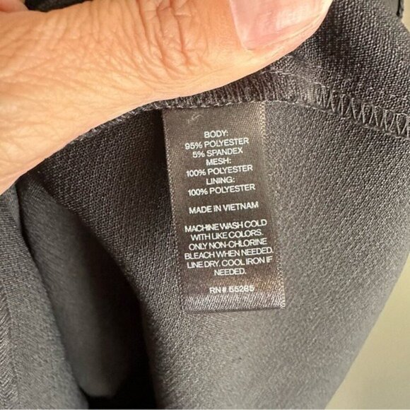 Express Black Chiffon Corset Maxi Dress Sz Small Whimsical Romantic Elegance - Picture 13 of 14